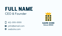 Crown Board Game  Business Card Image Preview