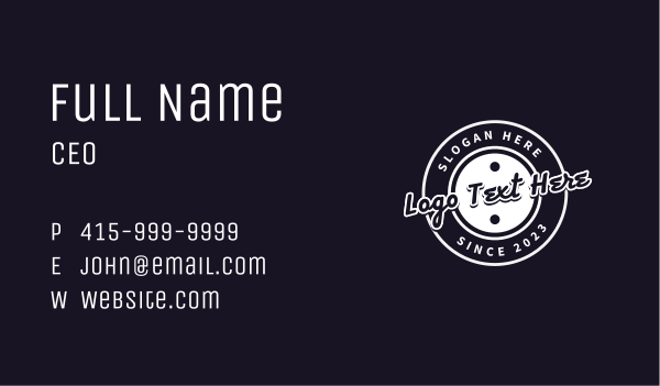 Generic Streetwear Shop Business Card Design Image Preview