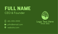 Green Field Egg Business Card Image Preview