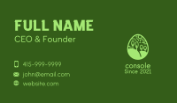 Green Field Egg Business Card Image Preview