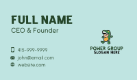 Dinosaur Baby Costume Business Card Image Preview