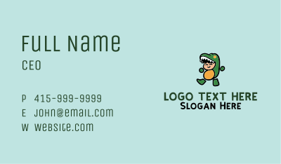 Dinosaur Baby Costume Business Card Image Preview