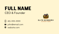 Cool Sunglasses Burger Business Card Image Preview