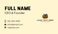 Cool Sunglasses Burger Business Card Preview