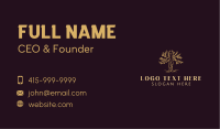 Woman Tree Forestry Business Card Image Preview