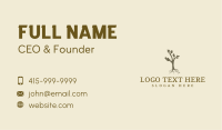 Growing Tree Root Business Card Image Preview