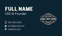 Clock Watch Time Business Card Preview