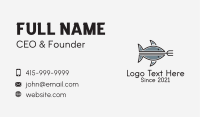 Tuna Fishing Trident Business Card Image Preview