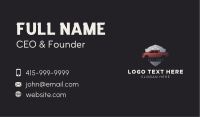 Shield Star Truck Business Card Image Preview