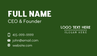 Preschool Blackboard Wordmark Business Card Image Preview