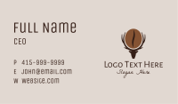 Deer Coffee Bean  Business Card Image Preview