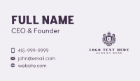 Upscale Shield Royalty Business Card Image Preview