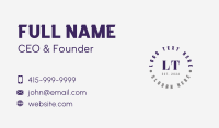 Business Emblem Lettermark Business Card Image Preview