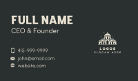 Temple Building Landmark Business Card Image Preview