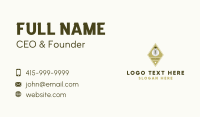 Light Bulb Patch Business Card Image Preview