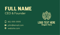 Plant Coffee Bean Business Card Image Preview