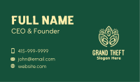 Plant Coffee Bean Business Card Image Preview