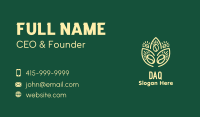 Plant Coffee Bean Business Card Image Preview