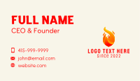 Flame Gas Energy  Business Card Image Preview