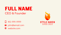 Flame Gas Energy  Business Card Image Preview