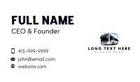 Bus Transportation Transit Business Card Design