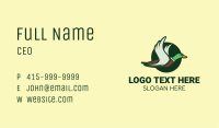Duck Nature Park Business Card Image Preview