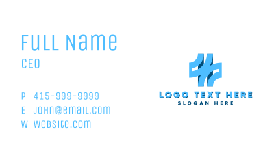 Blue Cross Clinic Business Card Image Preview
