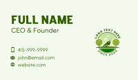 Gardening Lawn Mower Business Card Preview