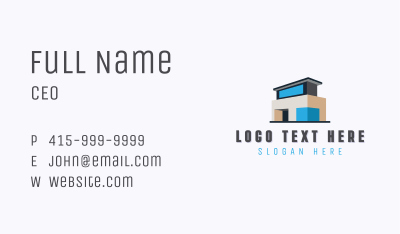 Property Housing Realtor Business Card Image Preview