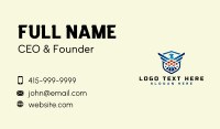 USA Eagle Shield Business Card Design