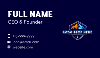 Hot Cold HVAC Business Card Image Preview