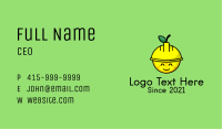 Lemon Construction Hat  Business Card Image Preview