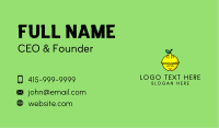 Lemon Construction Hat  Business Card Image Preview