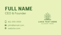 Green Kids Treehouse  Business Card Design
