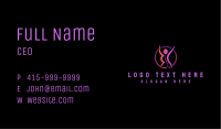 Wellness Health Spine Business Card Image Preview