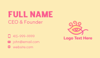 Mystic Eye Eyelash Business Card Image Preview