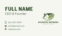 House Yard Plant Garden Business Card Image Preview