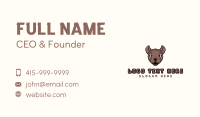 Modern Mouse Outline Business Card Image Preview