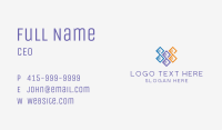 Multicolor DNA Strand Business Card Image Preview