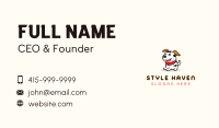 Cartoon Puppy Dog Business Card Image Preview