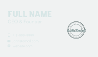 Stylist Makeup Wordmark Business Card Image Preview