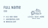 Camper Trailer House Van  Business Card Image Preview