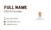 Happy Giraffe Business Card Image Preview