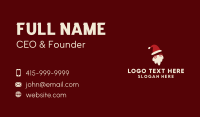 Santa Claus Costume  Business Card Image Preview