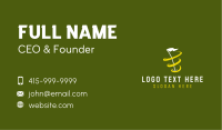 Golf Flag Twister Business Card Image Preview