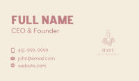 Natural Body Spa Business Card Image Preview