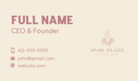 Natural Body Spa Business Card Image Preview