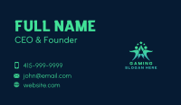 Human Friend Support Business Card Design