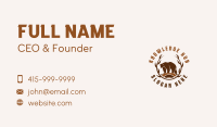 Wild Bear Forest Business Card Image Preview