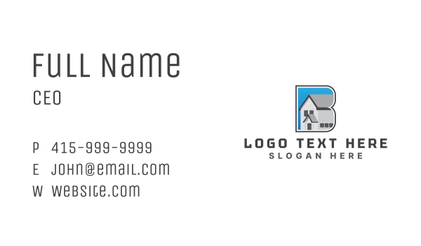 Housing Property Real Estate Business Card Design Image Preview